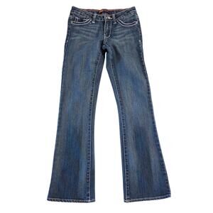Blue Levi's Slim Fit Jeans - W24 L26 - Bootcut Style